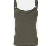 Biba Women's Kayla Sleeveless Shirt Kaki 16 (XL) Female