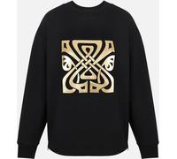Biba Women's Logo Crew Sweatshirt Noir 8 (XS) Female
