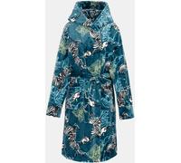 Biba Women's Printed Fluffy Dressing Gown Zèbre 10 (S) Female