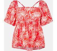 Biba Biba Sq Neck Top Palmier 16 (XL) Female