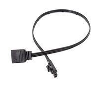 BIBABLYKE Câble adaptateur RVB vers câble d'extension en PVC pour Corsair RGB à 4 broches 5 V 25 cm