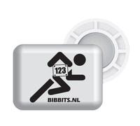 BibBits Startnummer Magneetjes Loper one size