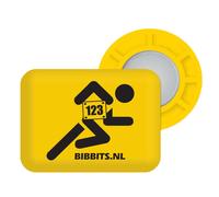 BibBits Startnummer Magneetjes Loper one size