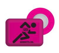 BibBits Startnummer Magneetjes Loper one size
