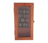 Bibeare de soulagement anxiété Ornement de Cabinet d'affichage en Bois avec 1 Pack Livre Figurine pour Le café de Salle d'étude