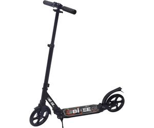 Bibee Trottinette pliable pour adulte avec grande roue, béquille et suspension