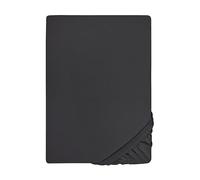 biberna Drap-Housse en Jersey Extensible 0077144 1x 90x190 cm - 100x200 cm, Titanium