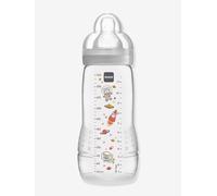 MAM Biberon Easy Active 2ème âge Décoré - 330ml - à partir de 6 mois - Tétine Débit X - Unisexe