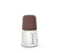 Suavinex, Biberon Anti Colique Zero Zero, avec Tétine Débit Lent (S) en Silicone, pour Bébés +0 Mois, Idéal pour l'Allaitement Mixte, Tétine Imitant le Sein, Biberon Nouveau-né, 180 ml, Deep