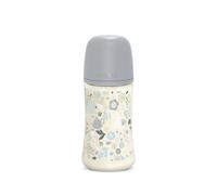 Suavinex – Biberon 270 ml – Tétine SXPro M silicone, Valve anti-colique, +3 mois – Wonderland Bleu