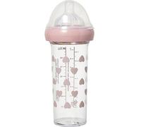 Le Biberon Francais - Biberon 210 ml 0m+ C½urs roses by Bonton
