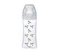 Biberon Anti-Colique Débit Rapide 6m+ 330 Ml Mathilde Cabanas Bisou - Transparent Transparent