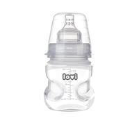 Biberon anti-colique LOVI avec tétine dynamique, 150 ml, Système de ventilation SUPER Air Vent, Protège le réflexe de succion, Testé médicalement