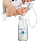 Biberon anti-colique pour - Système d'alimentation mains libres 3 en 1 en silicone PP, récipient de 240 ml | Tasse de paille pour bébé, tétine à débit rapide, Solution de boisson pour bébé, ac