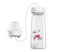 Biberon Anti Colique Tétine Spécial Allaitement Pour Bébés Nouveau-né Anti-colique Main Libre, D'allaitement, Tube Colique,pour Le Soutien À L'allaitement, Récipient Avec Style