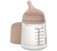 Suavinex Biberon anticolique Tétine silicone +0 mois 180 ml Amande