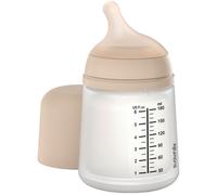 Suavinex Biberon anticolique T Sil Adap +0M 180 ml Light Sand 1 ut
