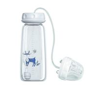 Biberon Anti-coliques Mains Libres 240 Ml, 3 En 1 Avec Silicone Biberon Tetine Col Large Portable Antidérapant Paille Étanche, Laitier Débit Rapide Ajustable Étanche Pour Voyages Pour De 0+ Meses