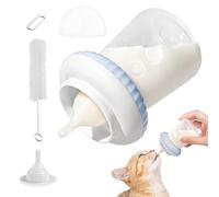Biberon anti-étouffement pour chaton, tétine en silicone, amovible et facile à nettoyer, pour furets, ratons laveurs, cochons d'Inde, animaux de compagnie âgés de 0 à 45 jours