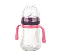 Biberon - Biberon en silicone Biberon en silicone Biberon portable Biberon anti-fuite Biberon de lait maternel Biberon biberon Biberon Sippy Biberon Biberon 240 ml Biberon de lait de couchage Biberon