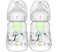 Biberon bouche large 150 ml Forêt PP Options + (Lot de 2)