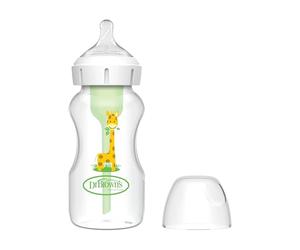 Biberon bouche large 270 ml Girafe PP Options + tétine N2