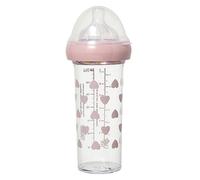 Biberon Coeurs roses 210 ml