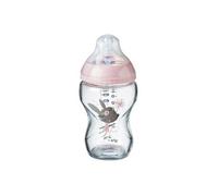 TOMMEE TIPPEE Biberon CTN Verre 250ml decore Fille Multicolore G