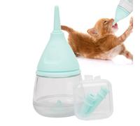 Biberon d’Allaitement pour Chaton - Bouteille de Chaton de Conception de gouttelettes d'eau de Dessin animé de 35 ML,Mangeoire biberon pour Chatons Nouveau-nés, Chiots, Lapins, Petits Animaux, Aallyn