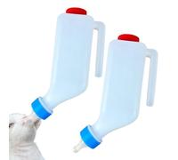 Biberon d'agneau | Biberon pour bétail | B́iberon d'allaitement ď'agneau | Mangeoire à eau pour chèvre avec échelle de mesure | Bouteille de traite ďe 1000 ml ṕour ferme et grange | Outil đ'alimentati