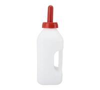 Biberon d'alimentation pour veaux, 2 l, tétine en silicone épaisse, anti-fuite, accessoire de soin des veaux, bouteille portable avec grande capacité et poignée