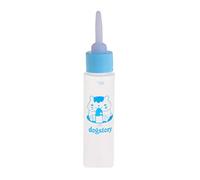 Biberon d'allaitement en silicone 30 ml pour petits animaux - Échelle transparente pour nouveau-nés, chatons, chiots, lapins, eau - Ne goutte pas - Cage pour hamster - Support de literie - Boule de