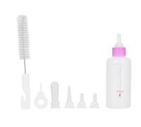 Biberon d'allaitement pour animaux de compagnie Biberons pour chiots Biberons pour chiots Biberon pour chaton Mini Squeeze Liquide Kit de biberon de lait pour chiot Outil d'alimentation Rose rouge