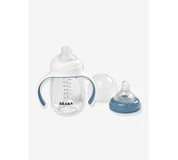 Biberon d'apprentissage 2 en 1 (210 ml) BEABA bleu TU