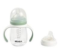 Biberon d'apprentissage 2 en 1 - 210ml Vert sauge SAGE GREEN G