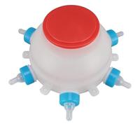 Biberon de chèvre multi-tétines de 33 oz pour nourrir les bébés chèvres, biberon d'agneau efficace avec bouche large et bouchon anti-fuite pour porcelets, veaux, agneaux, mangeoire pour moutons