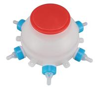 Biberon de chèvre pour Nourrir Les bébés chèvres, mangeoire à Moutons Multi-tétines, biberon d'agneau de 33 oz avec Bouche Large et Bouchon Anti-Fuite pour porcelets, veaux et agneaux
