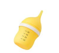 Biberon de lait pour bébé chat, biberon pour animal domestique, 40 ml, biberon réutilisable en silicone pour animal domestique, fournitures portables de précision pour les voyages et les soins