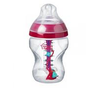 Biberon Déco Fille Anti Colique Avancé 260ml - Tommee Tippee