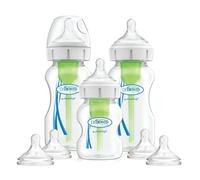 Biberon - DR BROWN’S - Kit de démarrage - Col large - Compatible allaitement - Options+