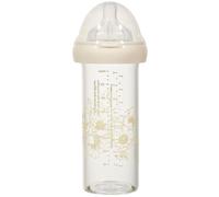 Le Biberon Francais - Biberon verre 240 ml 0m+ Fleurs