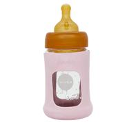 Biberon en verre avec housse de protection - pink - 150 ml multi-coloured TU