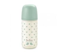 Biberon En Verre Bébé 240 Ml Avec Tétine Sx Pro Birdies Vert Vert