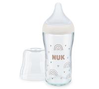 Biberon en verre Nuk Perfect Match 230 ml + tétine en silicone