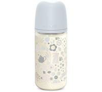 Suavinex Wonderland SX Pro Physiological Anti-Colic Glass biberon en verre M Medium Flow 3 m+ Liberty Blue 240 ml