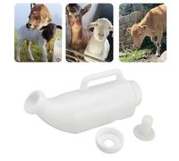 Biberon épais de 2 L pour Vache D'agneau, Mangeoire à Lait étanche avec Boucle et Tétine Respectueuse des Animaux, Facile à Utiliser pour la Ferme