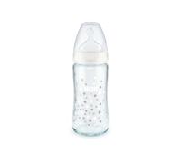 Biberon Fc+ Tc 240ml Silicone 0-6m M Mixte Verre - Nuk