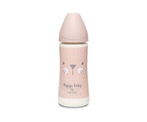 Biberon Hygge Baby - Flux Dense 360 ml Rose