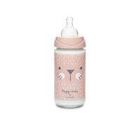 Biberon Hygge Baby - Flux Réglable 240 ml Rose
