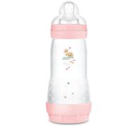 Biberon Mam Easy Start Anticolique Tétine En Silicone 4+ Mois 320 Ml Rose